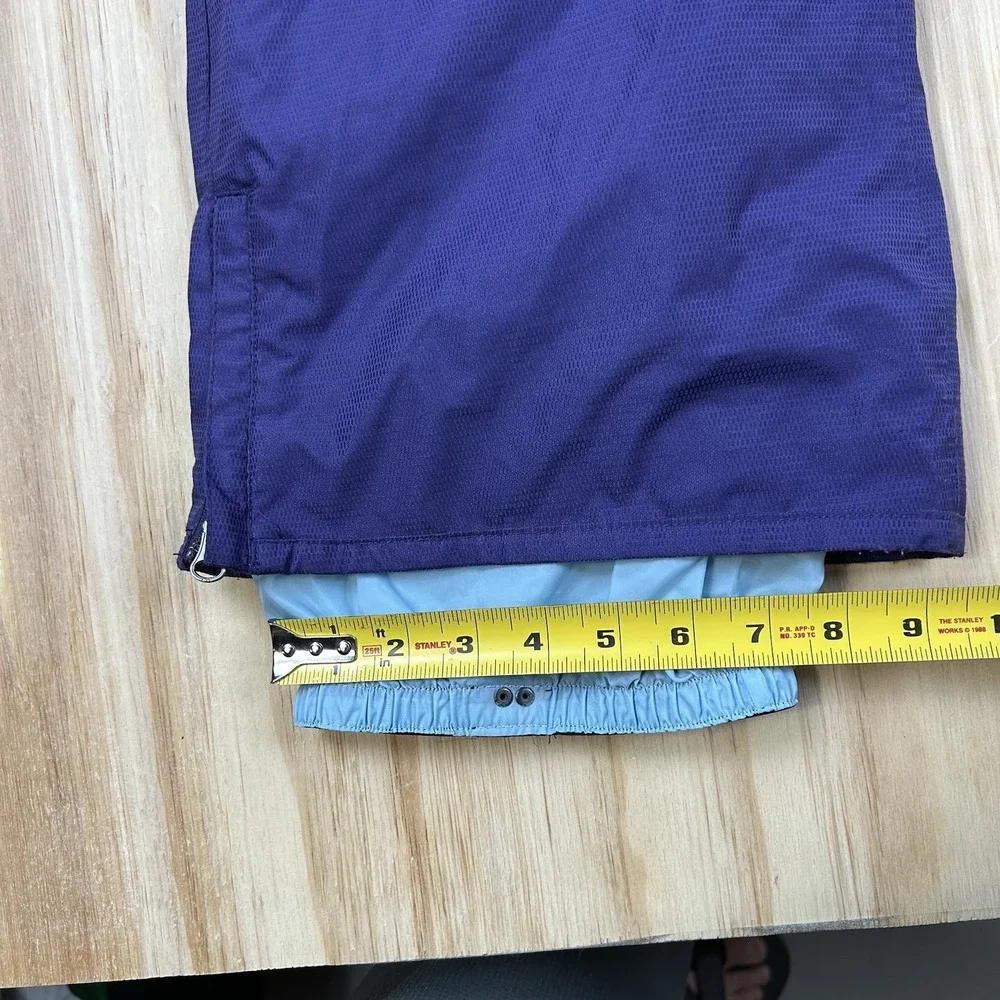 Burton Women's XL Purple Blue Ski Snow Pants Snowboard Winter Outdoor Snow Sport